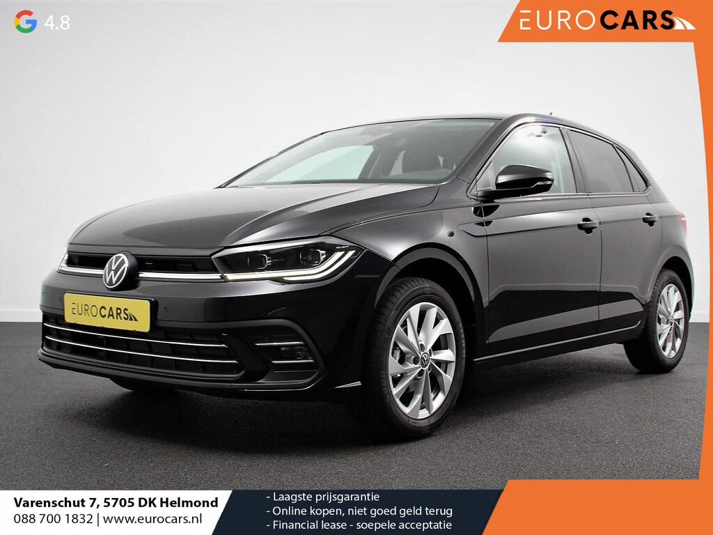 Volkswagen Polo 1.0 TSI DSG Style Navigatie Apple Carplay/Android Auto Climate Control Led Lichtmetalen Velgen Extra getint glas