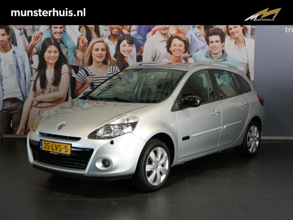 Renault Clio Estate 1.2 TCE 20th Anniversary - MEENEEMPRIJS! - Airco - Clima - Sensor achter - Inklapbare spiegels