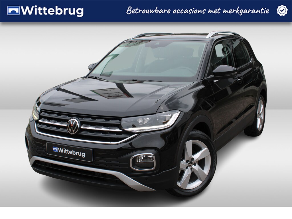 Volkswagen T-Cross 1.0 TSI 110pk Style DSG Automaat / Navigatie by APP / LM 17 inch / Camera / Parkeersensoren / LED