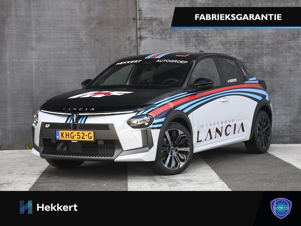 Lancia Ypsilon HF Line 1.2 Turbo Hybrid 110pk Automaat Rally Livery | DODE HOEK | ADAPT. CC | 360° CAM. | 17''LM | SFEERVERL.