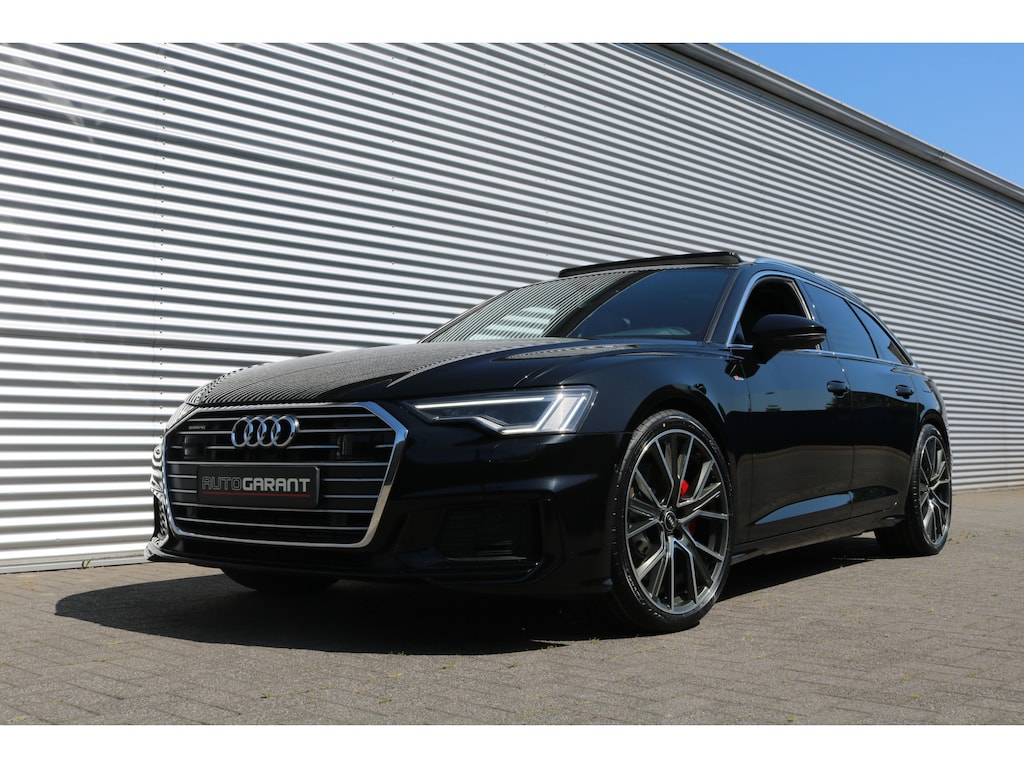 Audi A6 Avant 55 TFSI e Quattro Competition (Panoramadak Sportleder/Memory Carplay ACC Camera Full-Led PrivacyGlass)