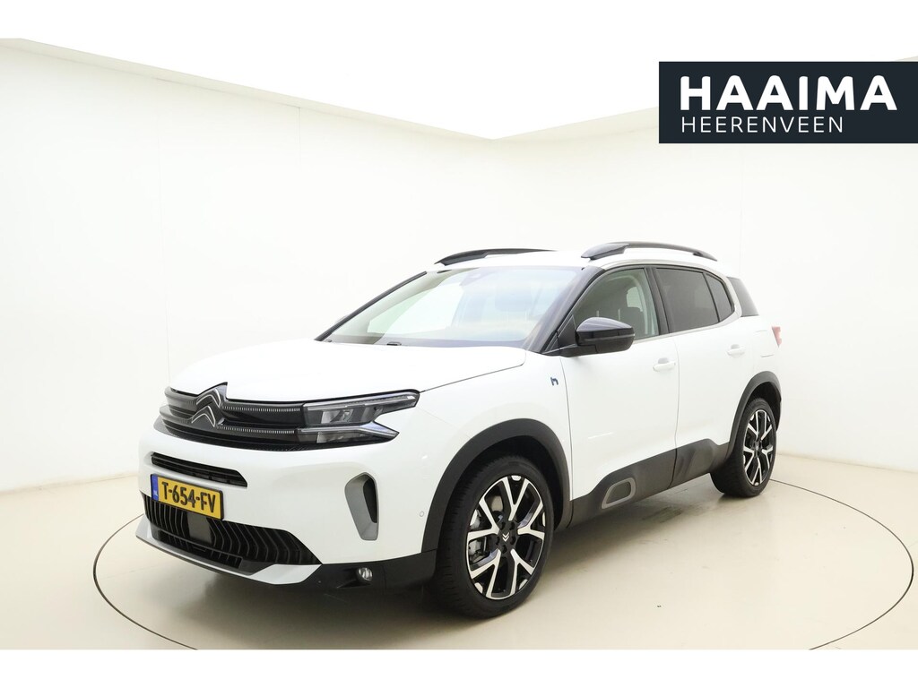 Citroën C5 Aircross 1.6 Plug-in Hybrid 180pk Automaat Business Plus | Navigatie | Adaptive Cruise control | Leder/alcantara bekleding | Dakrails | Keyless | 19" Lichtmetalen velgen