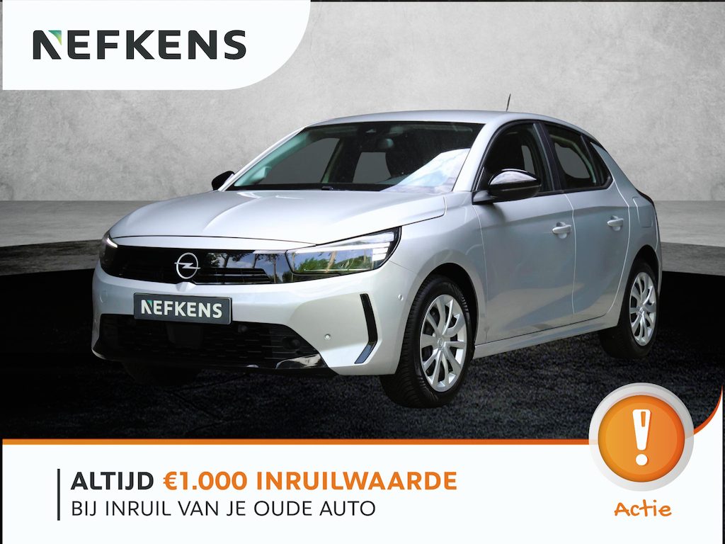 Opel Corsa 100pk Automaat | Achteruitrijcamera | Dodehoekbewaking | All-season Banden