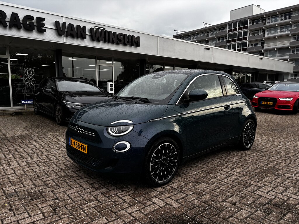 Fiat 500 La Prima 42 kWh El. Schuifdak Ad.Cruise Leer Nap