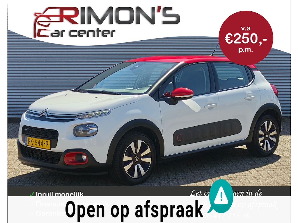 Citroën C3 1.2 PureTech Shine New D-Riem Camera Carplay Stoelverwarming
