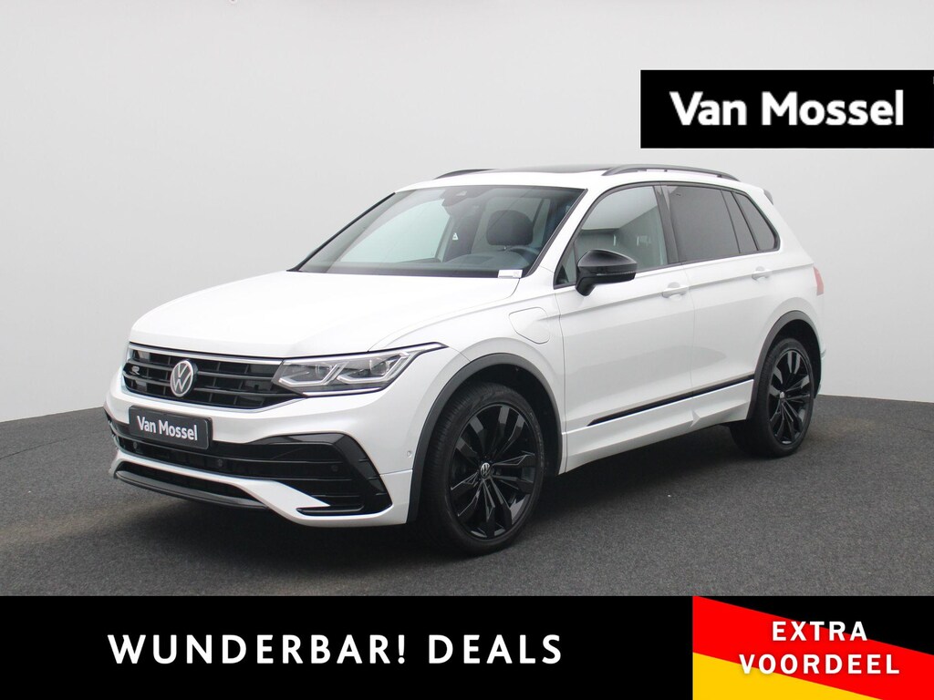 Volkswagen Tiguan 1.4 TSI eHybrid R-Line Business+ 245 PK| Dealeronderhouden | Trekhaak | Panoramadak | Stoelverwarming Voor & Achter | Achterklep Elektrisch | Achteruitrijcamera | 20 Inch Velgen | Head-Updisplay