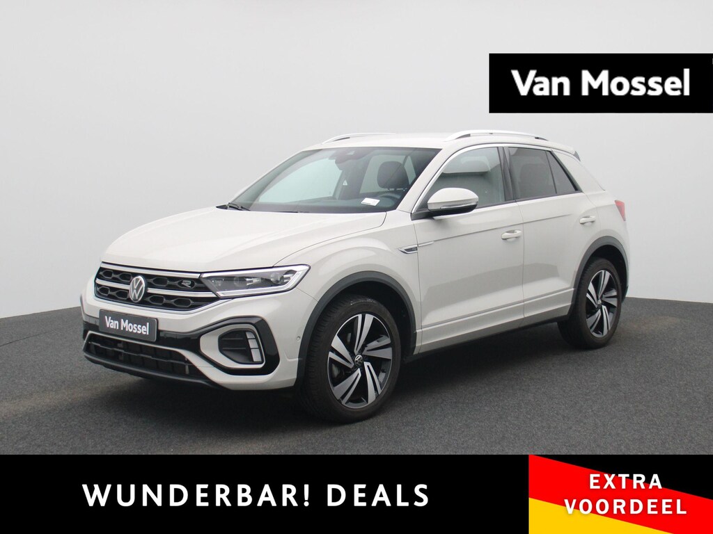 Volkswagen T-Roc 1.5 TSI R-Line 150 PK| Achterklep Elektrisch | Achteruitrijcamera | Stoelverwarming | Dodehoekdetectie | LED Plus | Keyless Access