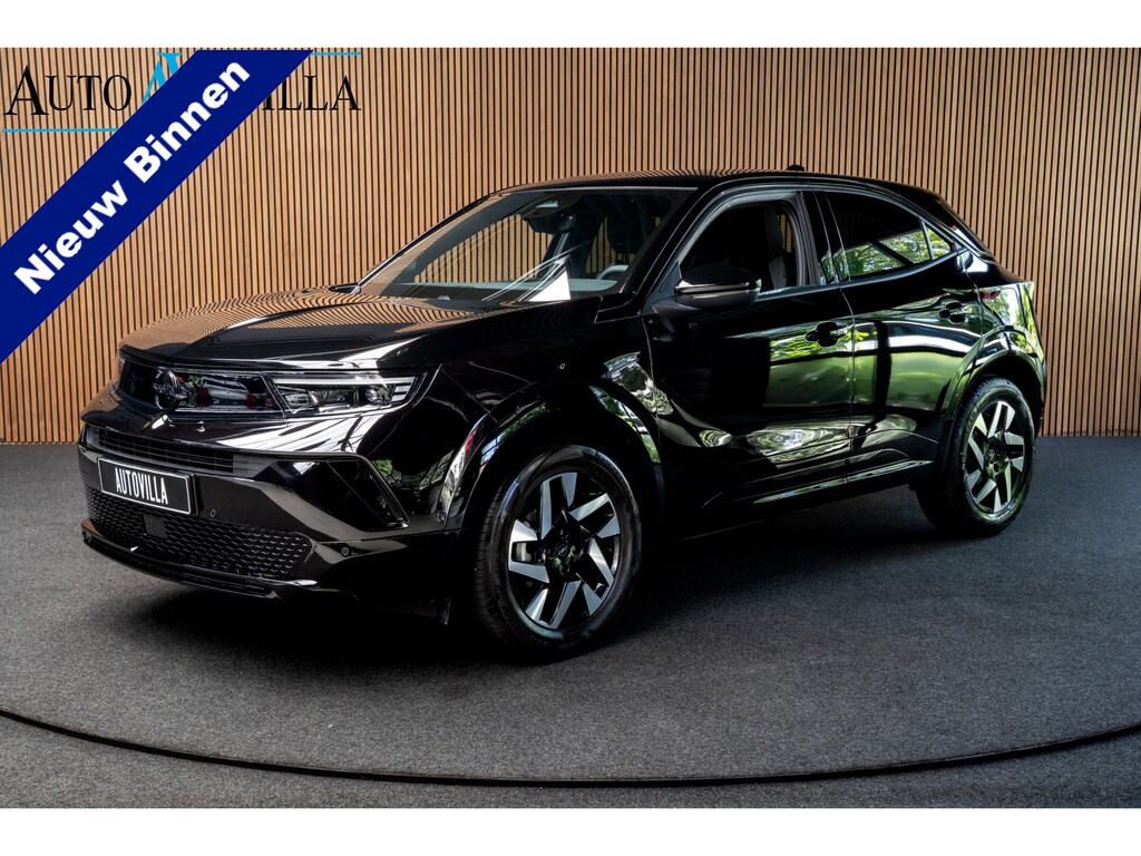 Opel Mokka 1.2 T GS Leer Navi Camera Stuur- & Stoelverwarm. PDC Climate Carplay Keyless Entry + start Cruise LM velgen Nieuw!