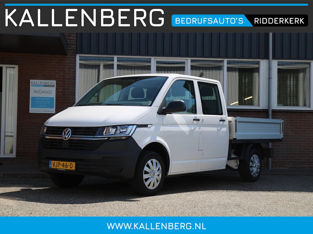 Volkswagen Transporter 2.0 TDI DC / 6 persoons / pick up / Open laadbak / dubbel cabine