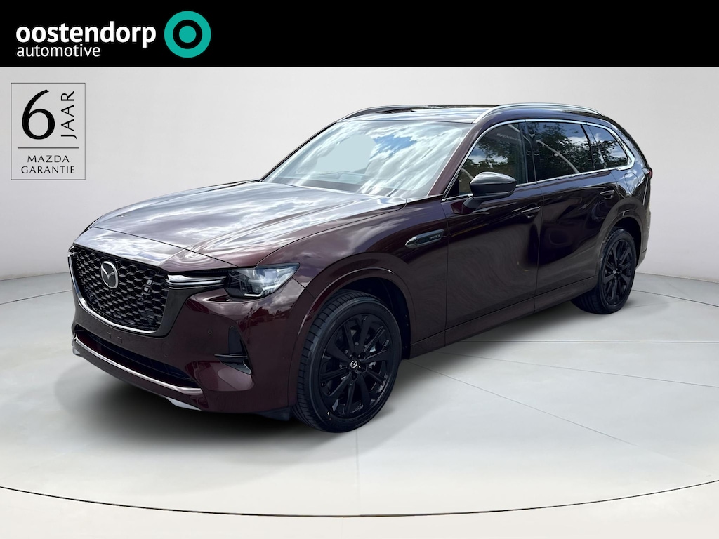 Mazda CX-80 2.5 e-SkyActiv PHEV Homura Business Edition 6p. | Captain seats | Tan leather | BOSE Audio | 360 Camera