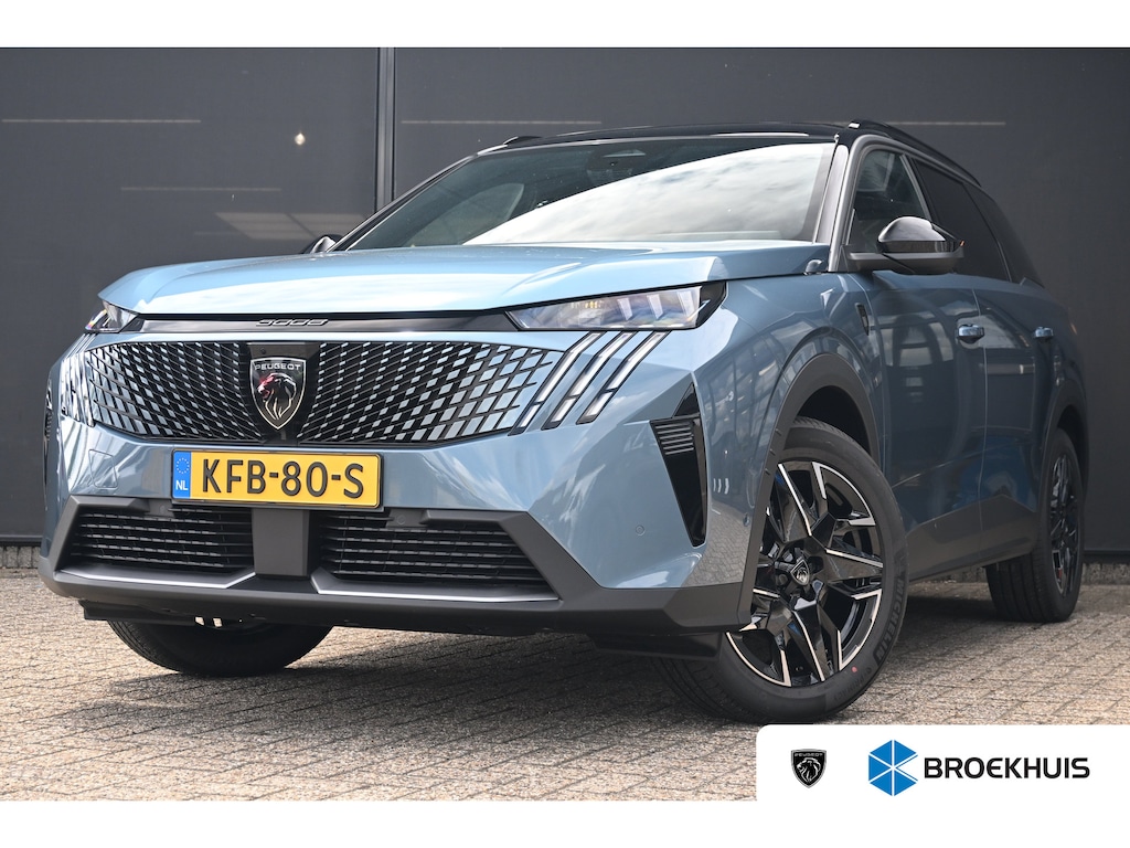 Peugeot 5008 1.2 Hybrid 145 GT 7p. DEMO-DEAL! | Tot 8 Jaar Garantie! | Schuif-/Kanteldak | 360 Camera | Adaptive Cruise | Alcantara | Keyless-Entry | !!