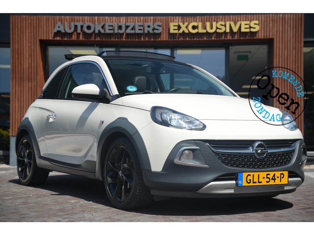 Opel Adam 1.4 Glam Favourite Softtop Open Dak Airco Stoel Stuur Verwarming Leder