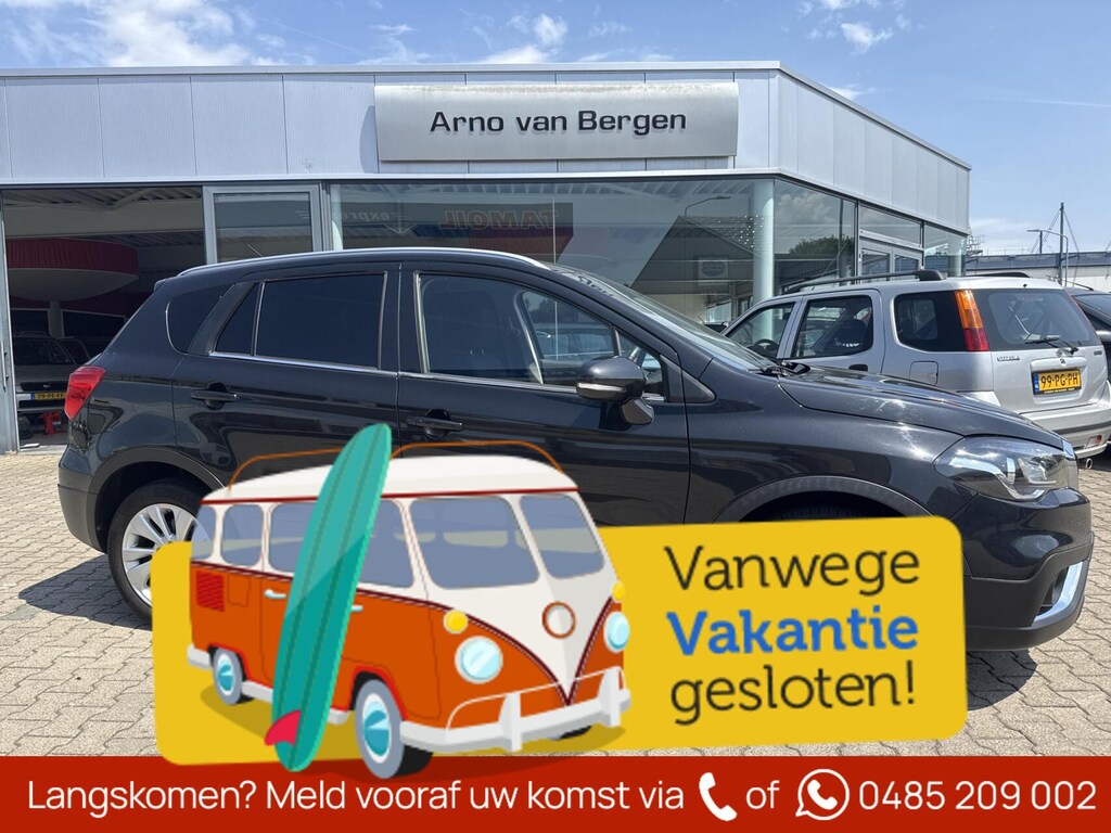 Suzuki S-Cross 1.4 Boosterjet Exclusive, AUTOMAAT, navigatie, cruisecontrol, stoelverwarming, afkomstig van de 2e eigenaar, heeft 100.000 km gelopen, zit een nieuwe tellerklok in.