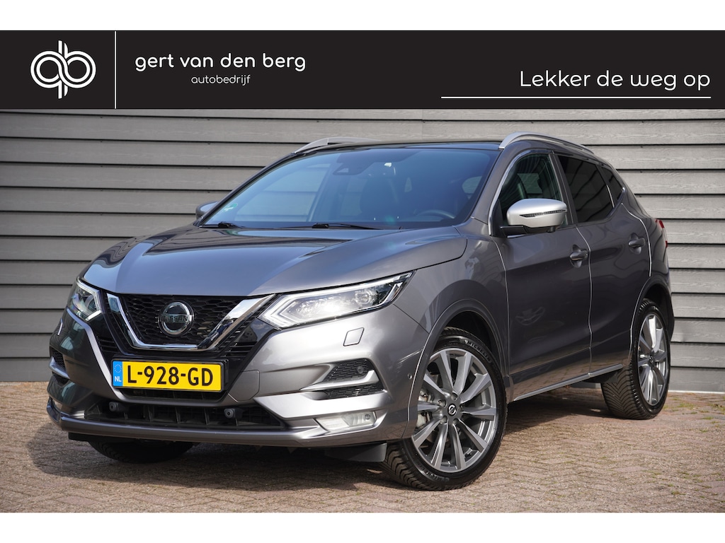 Nissan Qashqai 1.3 DIG-T Tekna + - PANODAK - TREKHAAK - LEDER - BOSE - 360 CAMERA - KEYLESS -