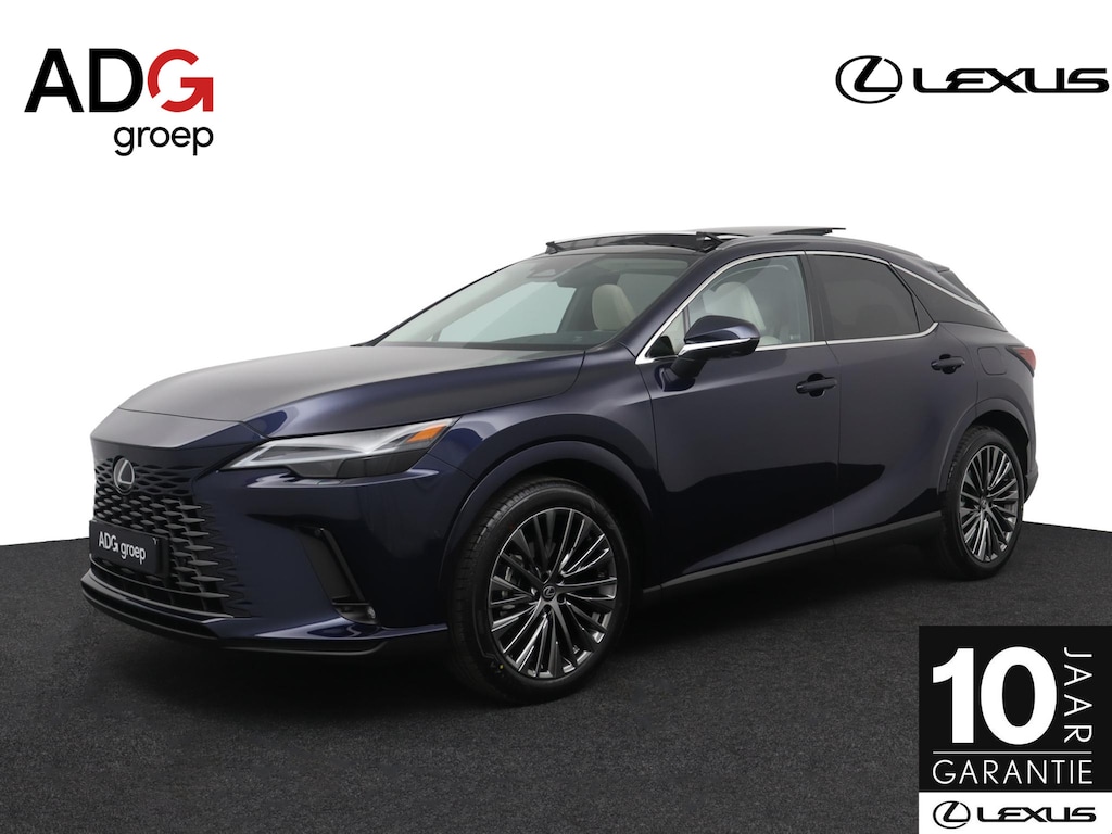 Lexus RX 450h+ Plug-in Hybrid President Line | Nieuw! | Uit voorraad leverbaar | Glazen schuif/-kanteldak | Full Options!