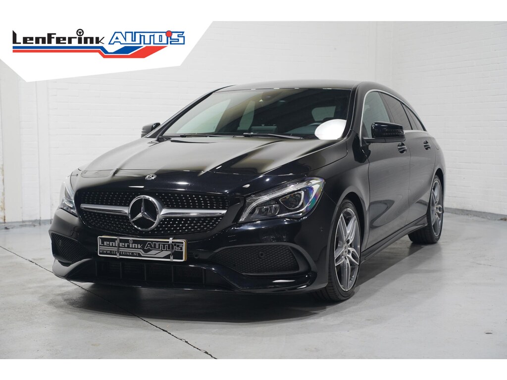 Mercedes-Benz CLA Shooting Brake 180 Business Solution AMG Upgrade Edition NAP Navi Apple Carplay Stoelverwarming Navi Leder/stof Camera