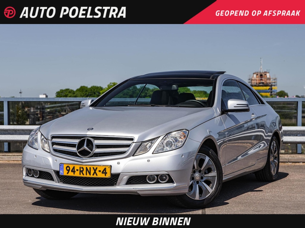 Mercedes-Benz E-klasse Coupé 200 CGI Avantgarde 184 PK Automaat | Panoramadak | Camera | Navigatie | Cruise Control | Dealeronderhouden