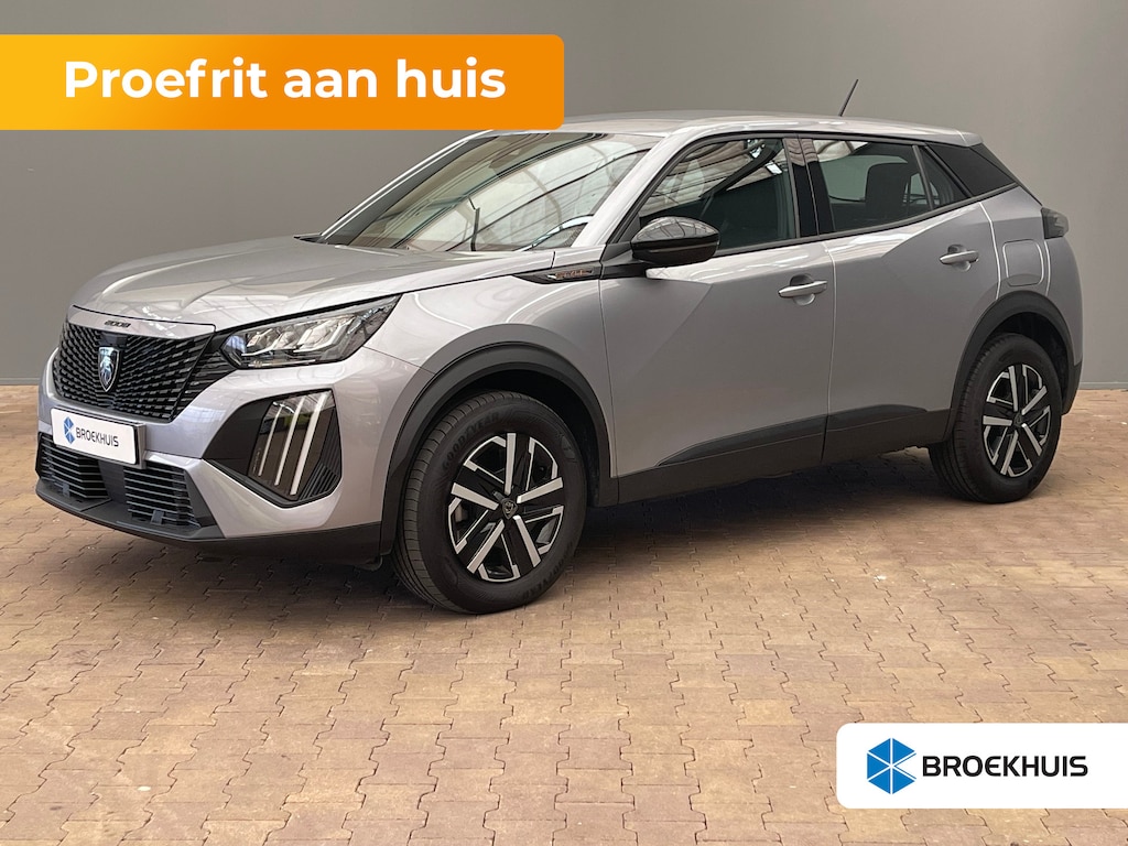 Peugeot 2008 1.2 Hybrid 145 Style Carplay | Parkeersensoren | LED | Cruise | Climate Control | DAB | Airco (automatisch) | Apple Carplay/Android Auto|telefoonintegratie premium | Cruise control