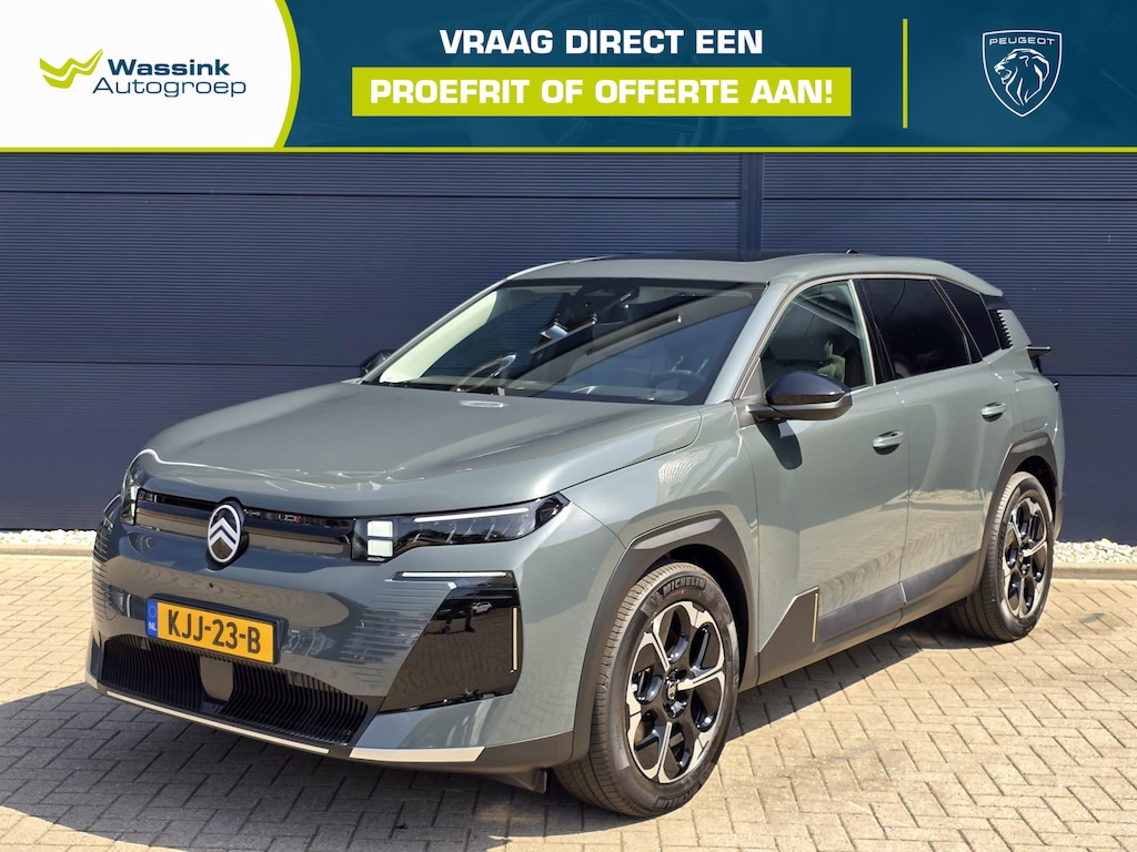 Citroën C5 Aircross Max Comfort Range 74 kWh | Navigatie | Schuifdak | Warmtepomp | Stoelverwarming/ventilatie | Pack Techno