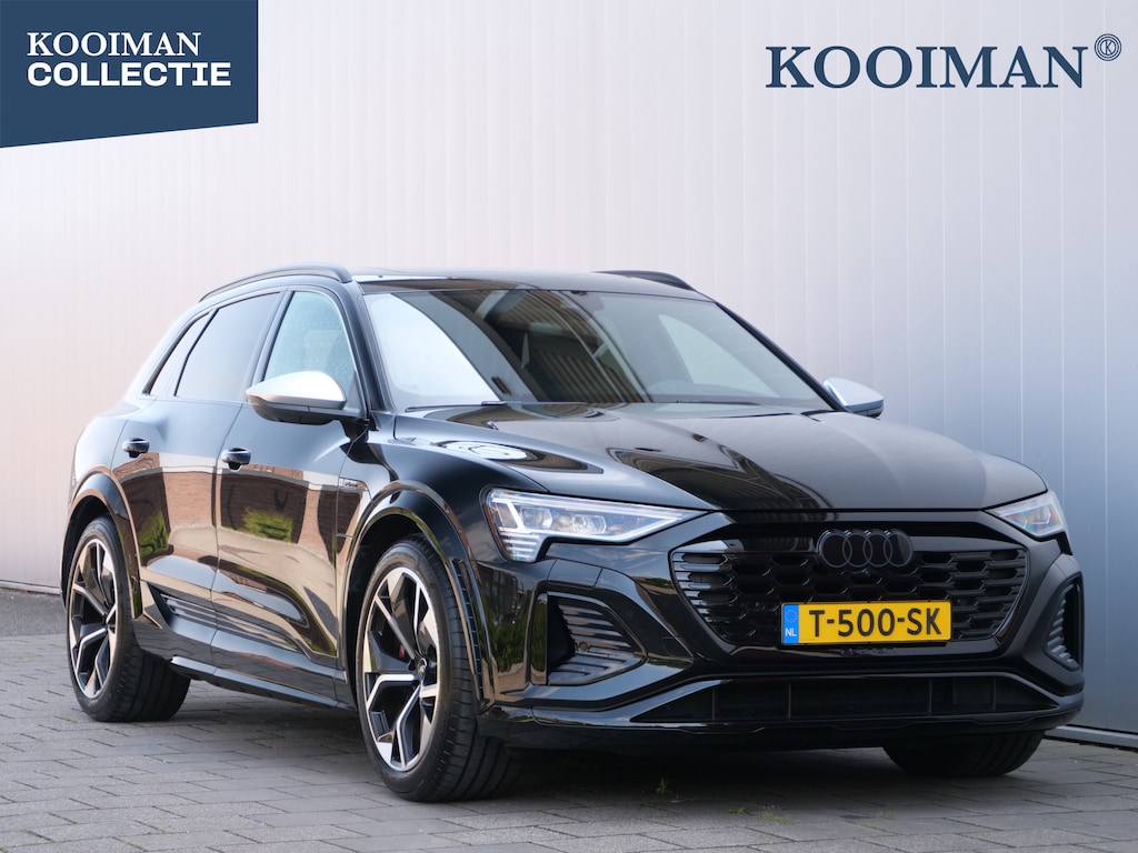 Audi Q8 e-tron S quattro SQ8 115 kWh 504 Pk Automaat Navi / DAB / Leer / Pano-dak / Luchtvering / 21 inch / SOH 98 %