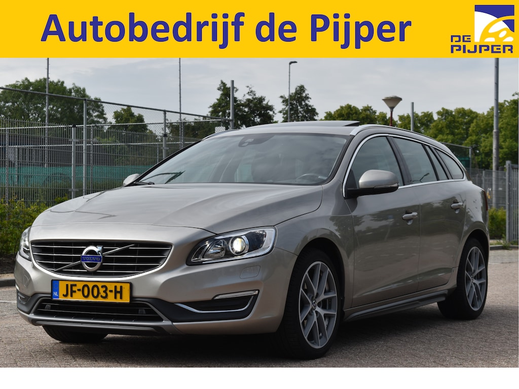 Volvo V60 2.0 T4 Summum 191 pk Luxury Line Winter | Vol | NL-Auto | Trekhaak | Open dak | Standkachel | Elekt.stoelen | Camera | LED/Xenon | 4-Seasons