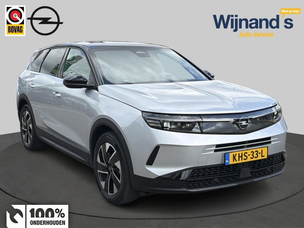 Opel Grandland 1.2T. Hybrid GS | Camera | adapt. cruise | Matrix lampen | Zwart