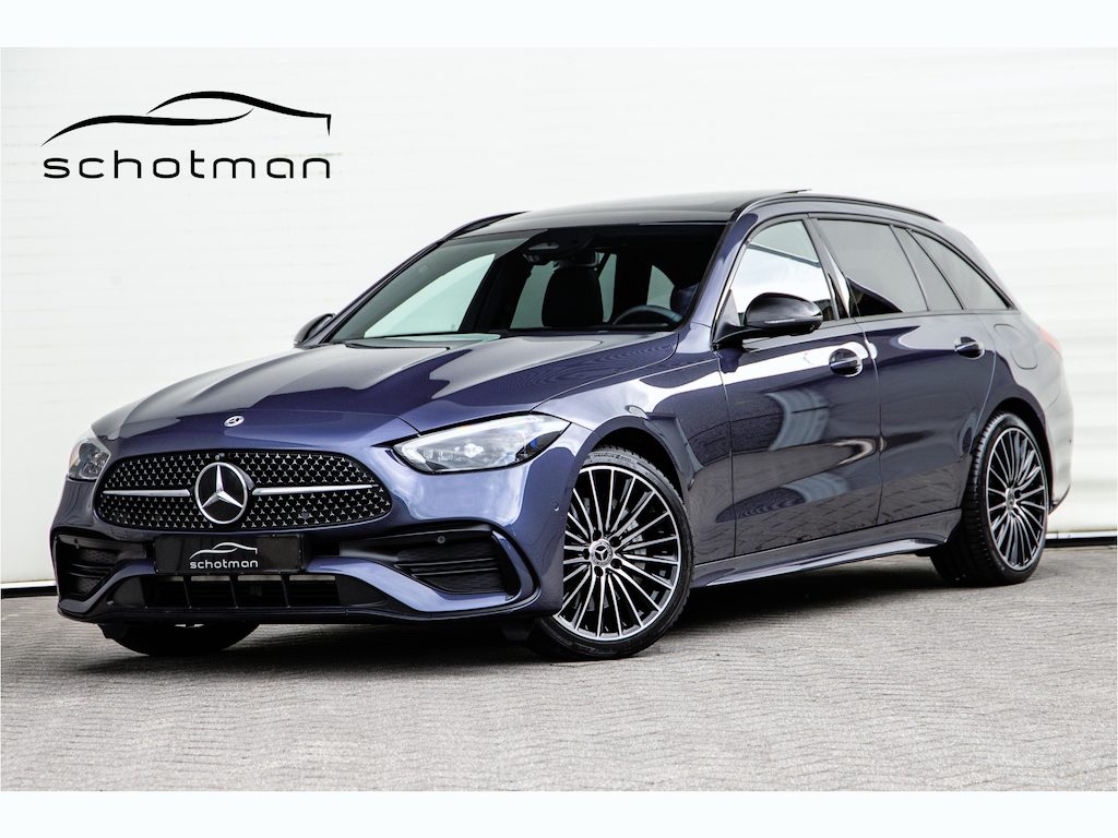 Mercedes-Benz C-klasse Estate 300 e AMG Nightpakket, Pano, Carplay, Hybrid 2023
