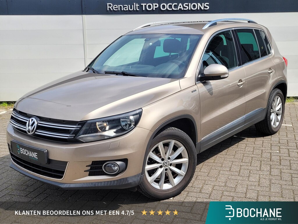 Volkswagen Tiguan 1.4 TSI Sport&Style | Navigatie | Camera | Trekhaak(1600KG) | Historie | 4-Seizoenbanden