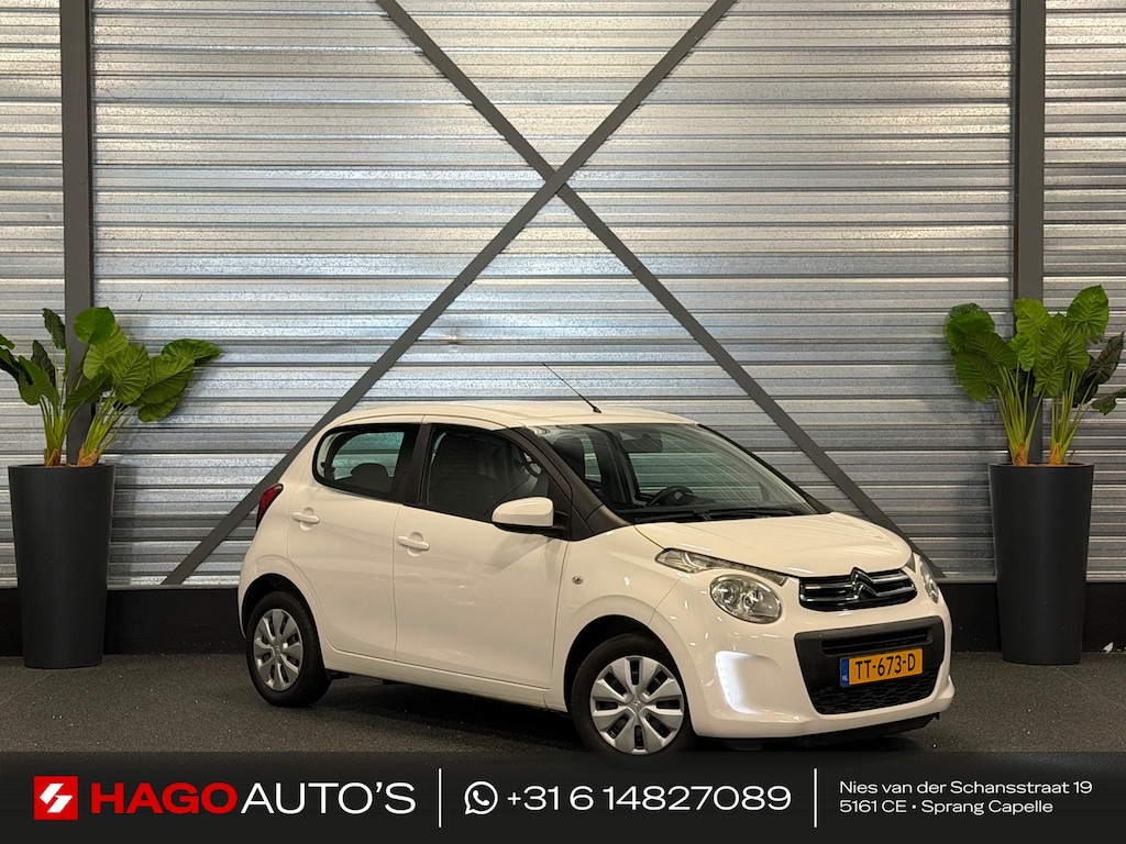 Citroën C1 1.0 VTi Feel LED/AIRCO/CRUISE/ELEK-RAMEN/2E-EIG/DEALER-ONDERH/BT-AUDIO