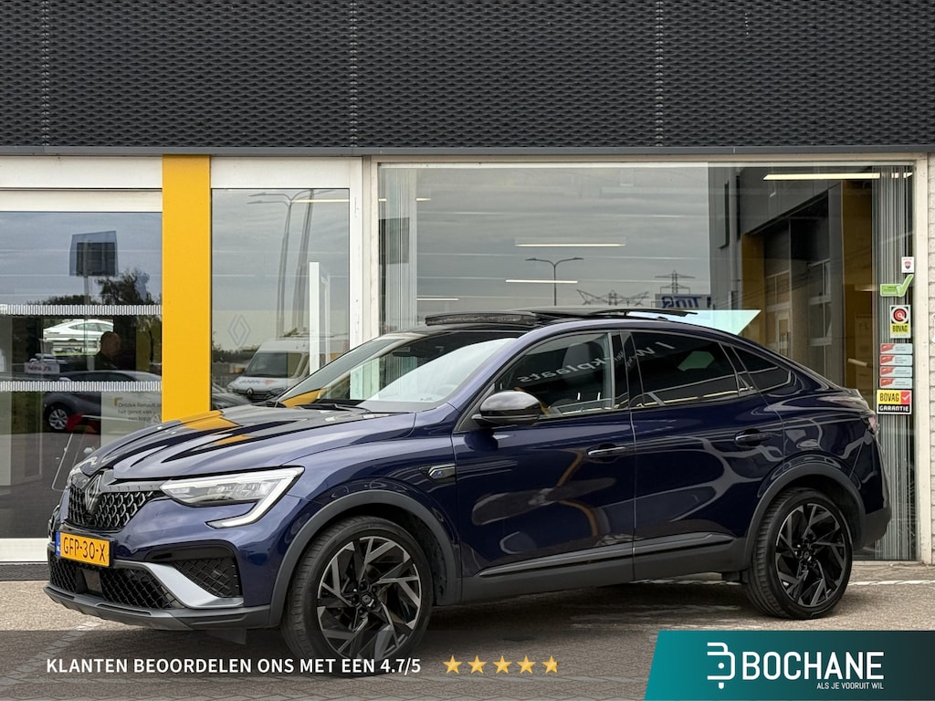 Renault Arkana 1.6 E-Tech full hybrid 145 esprit Alpine | Panoramadak | Bose Audio | Elektrische stoelen | DAB | Stoel & stuur verwarming | Cruise adaptief |