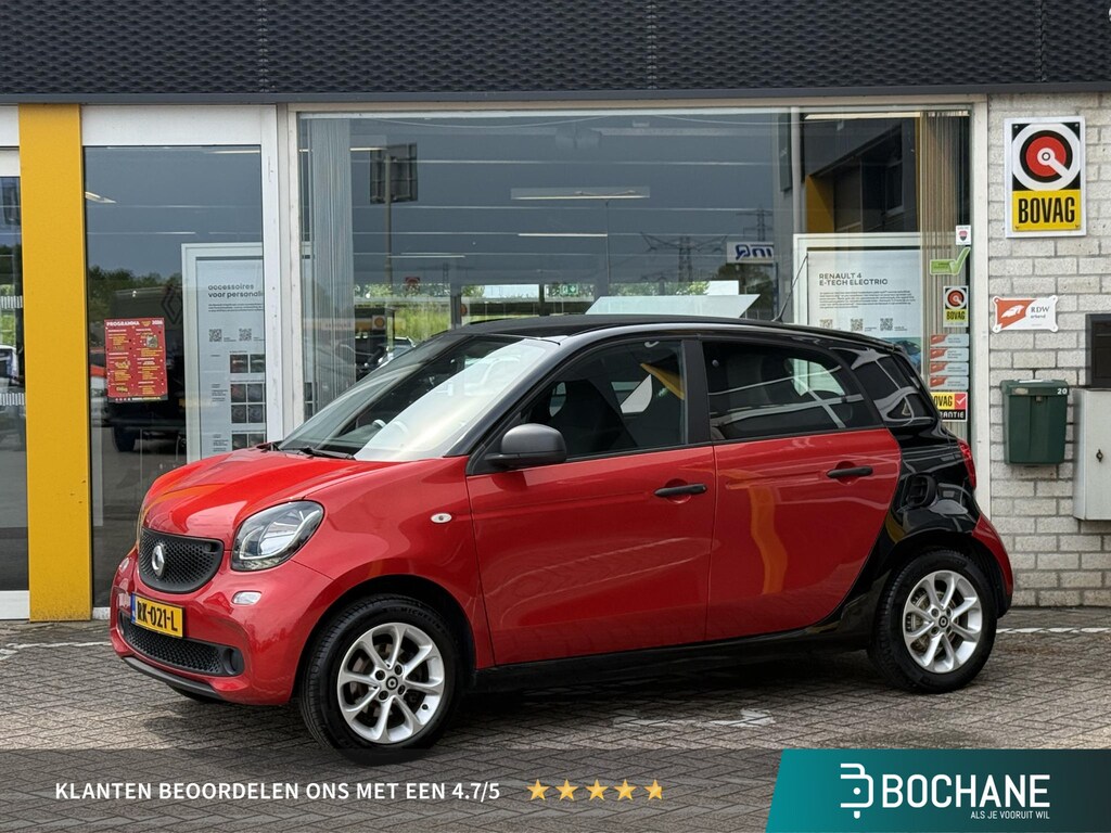 smart Forfour 1.0 Pure Automaat | NAP | Cruise Control | Climate Control | Lichtmetaal |