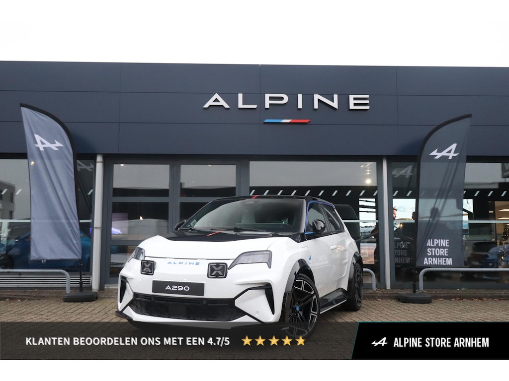 Alpine A290 GTS Premiere Edition 52 kWh | DEVIALET AUDIO | BETA | Stoel & Stuurverwarming | Climatronic | Apple Carplay & Android Auto | 220 PK |