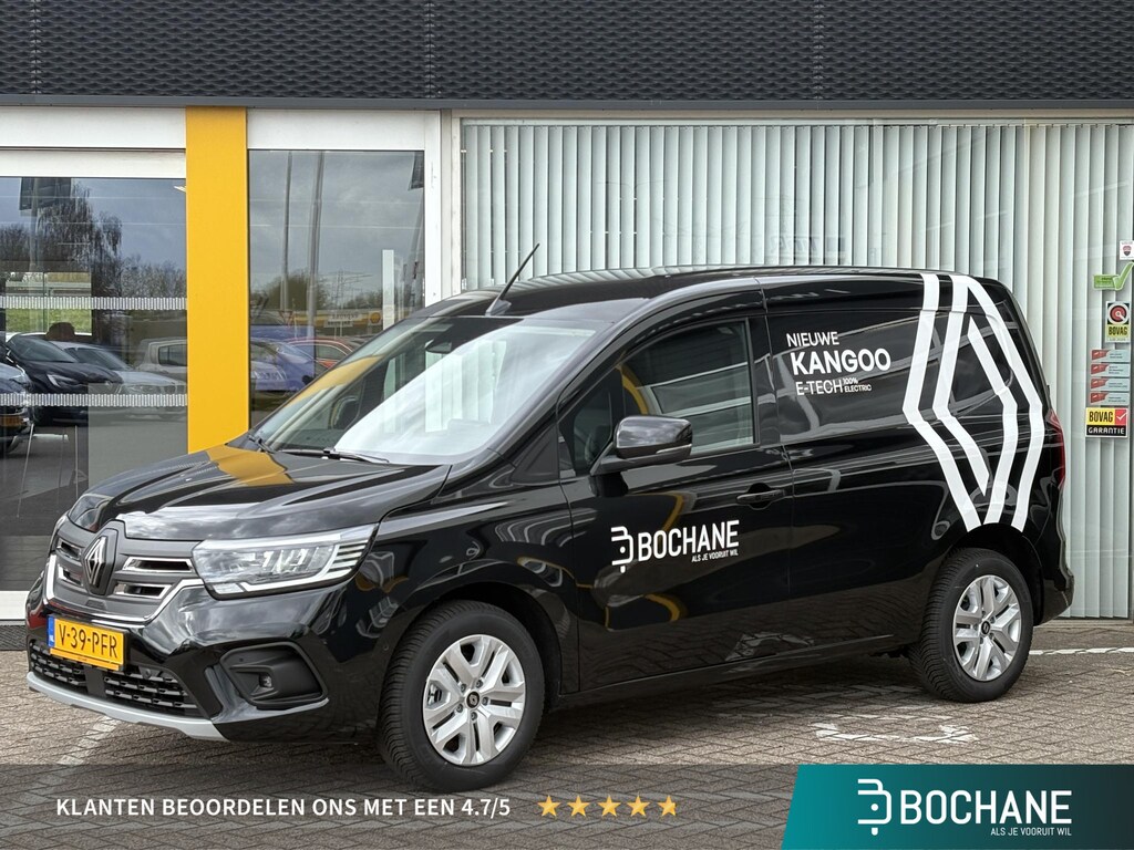 Renault Kangoo E-Tech Extra L1 44 kWh | Demo | Navigatie | Stoel & stuur verwarming | Climate Control | Voorrtuit verwarming | LED | Key-less | Cruise adaptief |