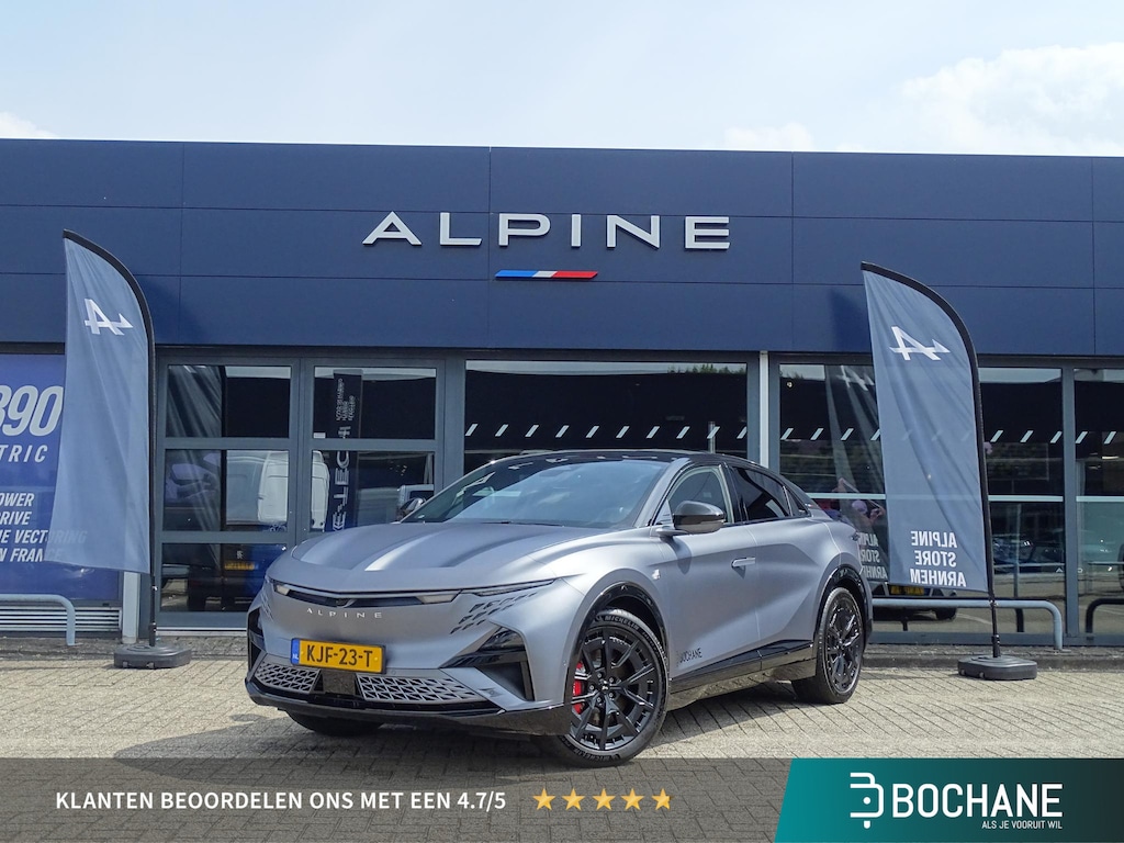 Alpine A390 GT 89kWh TWO-TONE | DEVIALET Xtreme sound | Stoel & Stuurverwarming | Apple Carplay & Android Auto | Pack Driving | 400 PK |