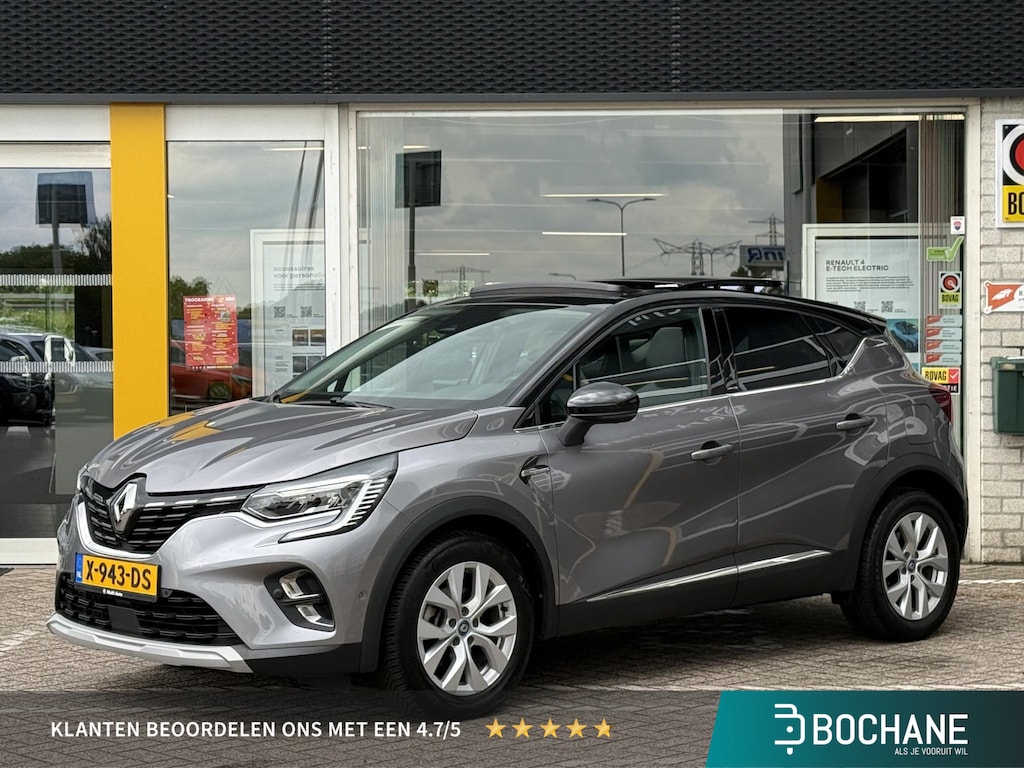 Renault Captur 1.6 E-Tech Plug-in Hybrid 160 Intens | Panoramadak | 360 graden camera | Stoelverwarming | Park assist | Navigatie |