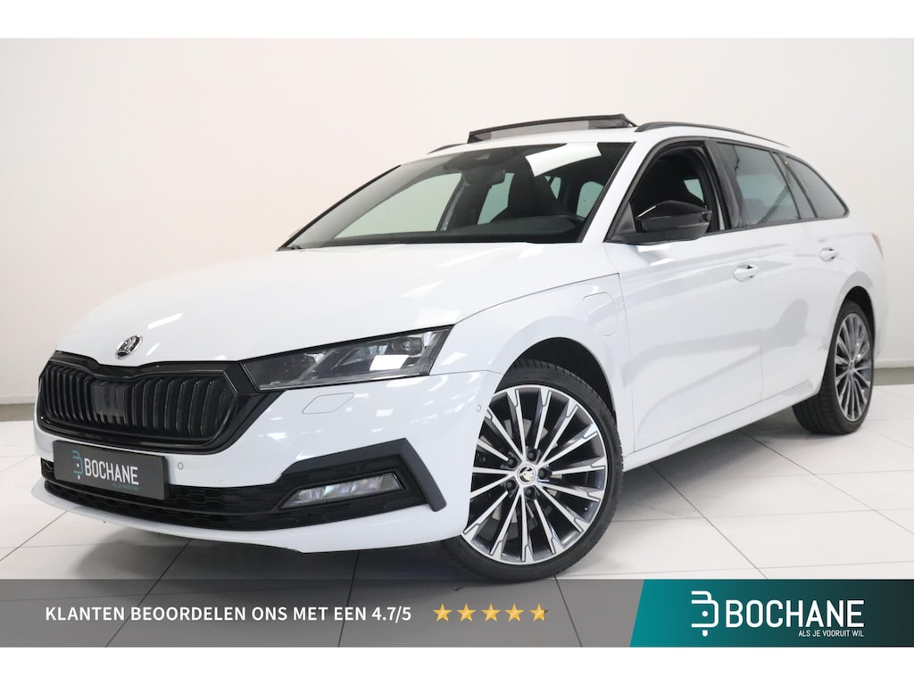 Skoda Octavia Combi 1.4 TSI iV PHEV Sportline | Panoramadak | Camera | Memory | SoH 91,6% | Matrix LED |
