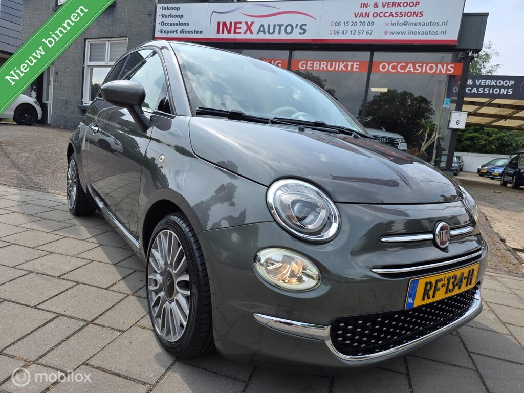 Fiat 500 0.9 Turbo Loung Navi Carplay Pdc Pano Dak Inclusief Nieuwe APK en Afleveringsbeurt