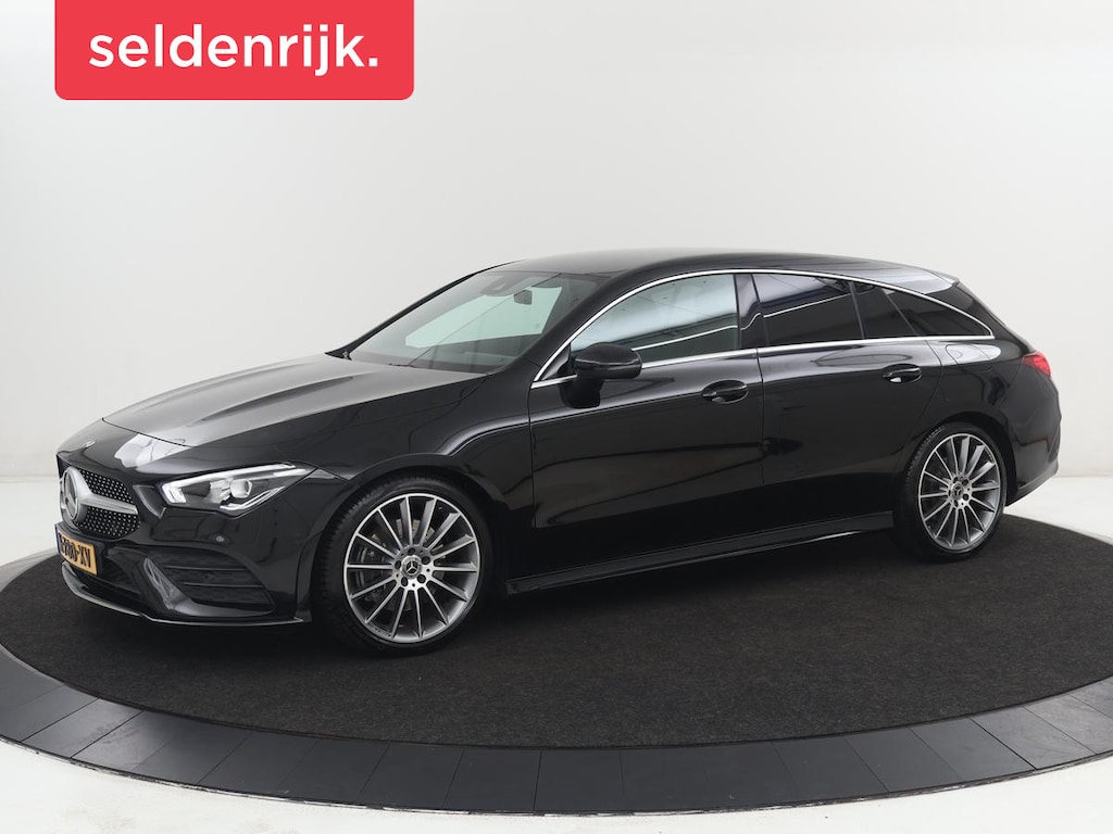 Mercedes-Benz CLA Shooting Brake 200 AMG Line | Leder/Alcantara | Trekhaak | Carplay | Widescreen | Navigatie | Full LED | Camera | 18'' | Park Assist | Climate control | Bluetooth