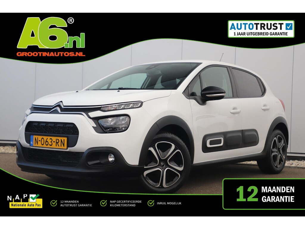 Citroën C3 1.2 PureTech Feel Nieuwe DB Riem! Navigatie Carplay Android Clima Cruise Parkeersensor Lane Assist