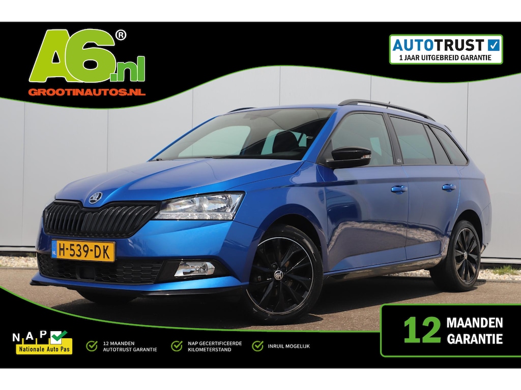 Skoda Fabia Combi 1.0 TSI Monte Carlo 95PK Trekhaak 16 inch LMV Navigatie Clima Cruise Parkeersensor