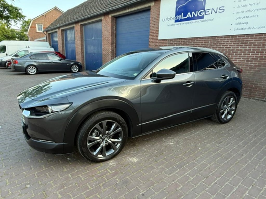 Mazda CX-30 2.0 e-SkyActiv-X M Hybrid Comf. 360 Camera, Cruise Adapt., Stuur + Stoelverwr.
