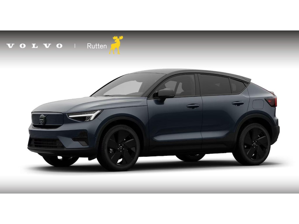 Volvo EC40 Single Motor Extended Range Ultra Europa Black Edition 82kWh / Panoramadak / 360 Camera / Extra getint glas / 20'' Velgen / MicrTech/Nubuck bekleding