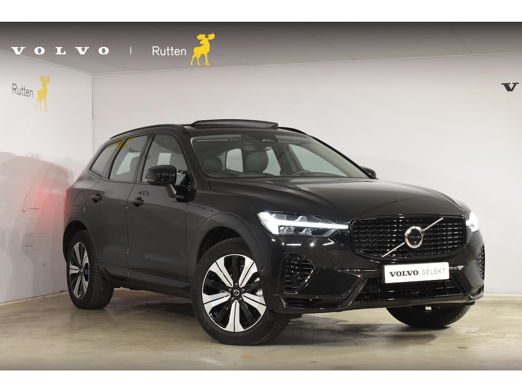 Volvo XC60 T6 350PK Automaat Plug-in Hybrid AWD Plus Dark / Navigatie / 360 Camera / Adaptieve Cruise Control / Stuur & Stoelverwarming / Elektr. Achterklep / Schuifdak / Trekhaak
