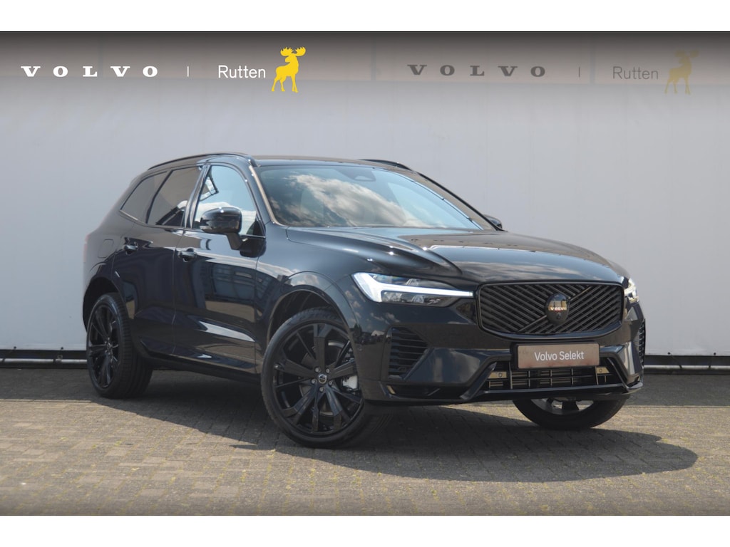 Volvo XC60 T6 350PK Automaat AWD Plus Black Edition / Elektrisch bedienbare voorstoelen met geheugen/ Stoelverwarming/ Stuurverwarming/ Harman Kardon audio/ 360 Camera/