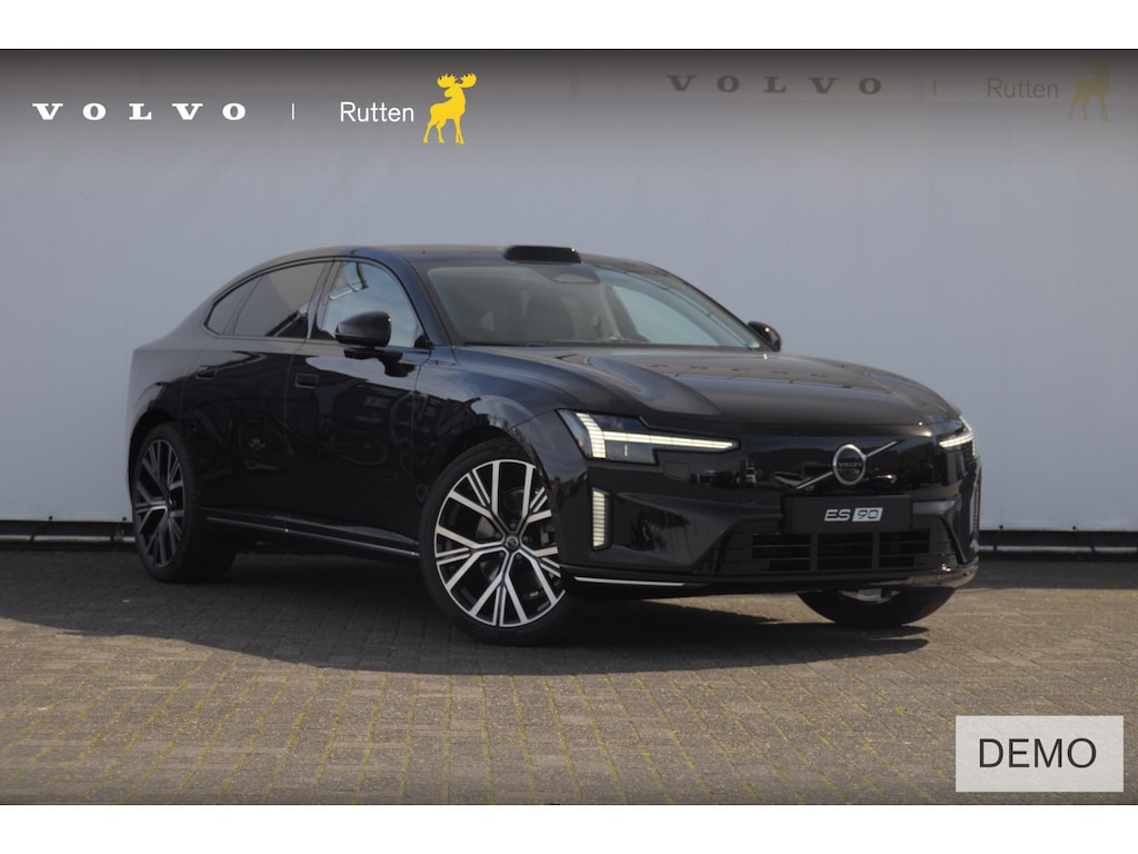 Volvo ES90 333PK Automaat Single Ext. Range Ultra Bowers & Wilkins/ Luchtvering (Heico verlaagd)/ Stoelventilatie/ Pilot assist/ Head-up display/ Gelaagd glas/ Stoelverwarming/ Massage/