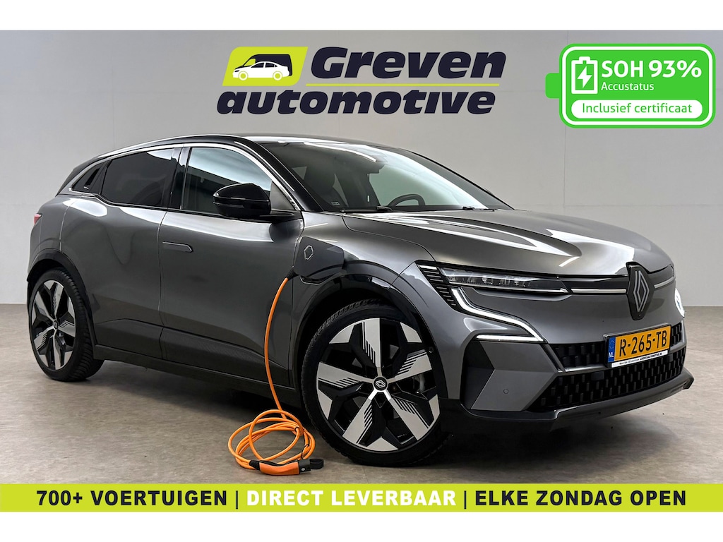 Renault Megane E-Tech EV60 Optimum Charge Iconic | Snelladen | SOH 93% | 360° | Trekhaak | Virtual | Cruise | Sfeer | Carplay