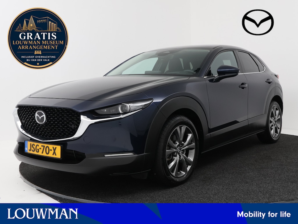 Mazda CX-30 2.0 e-SkyActiv-X M Hybrid AWD Centre-line met Design Pakket | Elec. Achterklep | Gratis-museum-arrangement