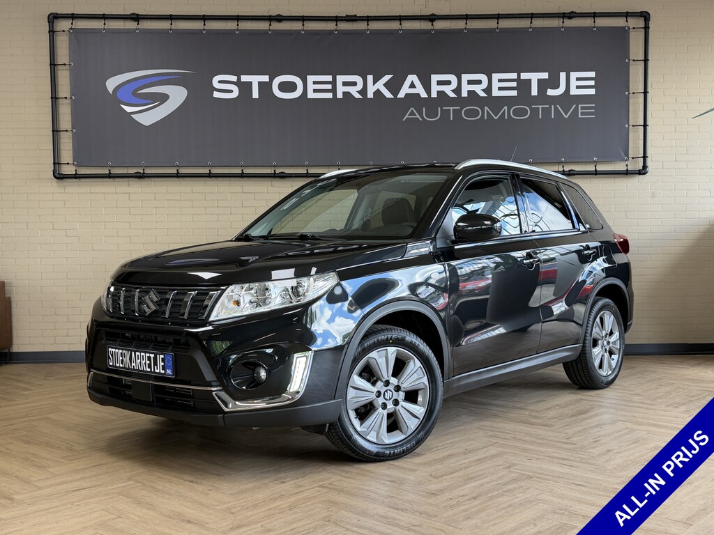 Suzuki Vitara 1.4 Boosterjet Comfort | Navi | Stoelverwarming | 17" | Camera | Carplay | Cruise | 100% onderhouden