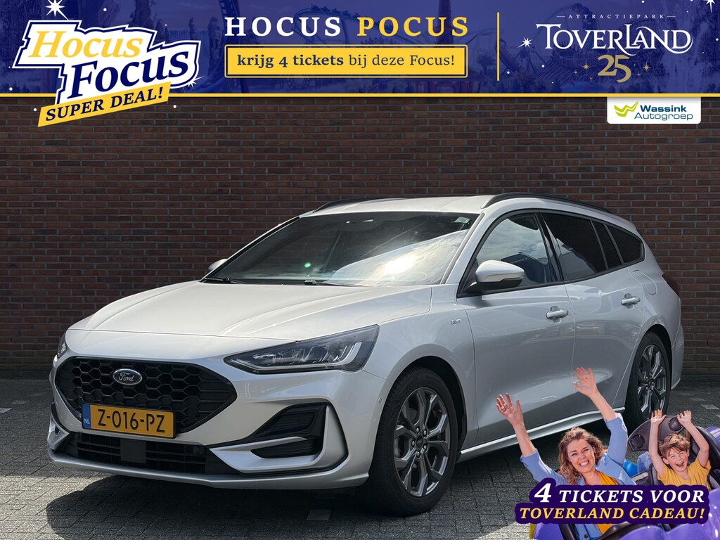 Ford Focus Wagon 1.0 EcoBoost Hybrid 125pk ST-Line I Achteruitrijkcamera I Airco I Stoelverwarming I Winterpack