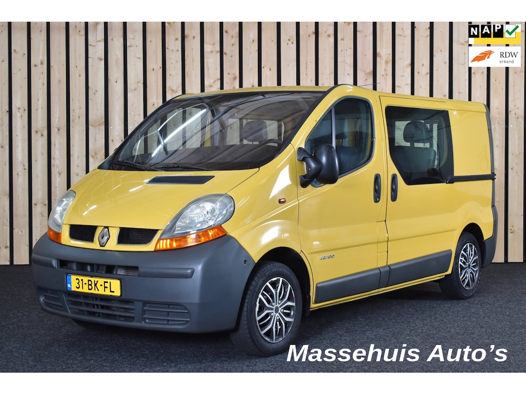 Renault Trafic 1.9 dCi L1H1 Rolstoel Bus 1e eig. Airco Trekhaak 5-persoons Nwe APK